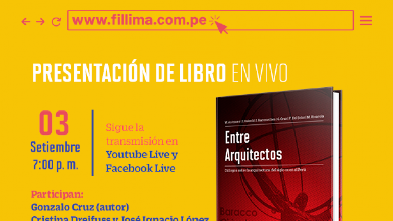 Presentación de libro «Entre arquitectos» en FIL 2020
