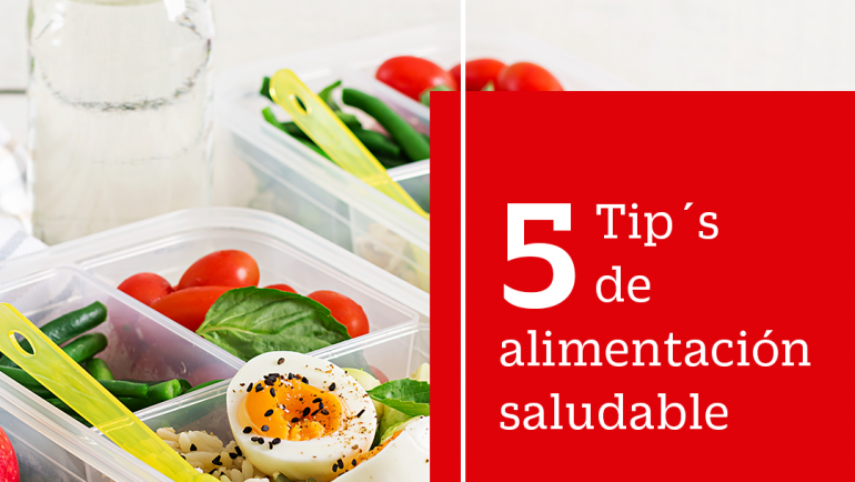 5 tips de alimentación saludable