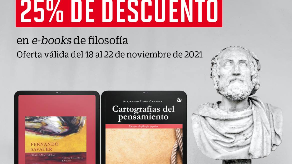 Día Mundial de la Filosofía- 25% de descuento en e-books