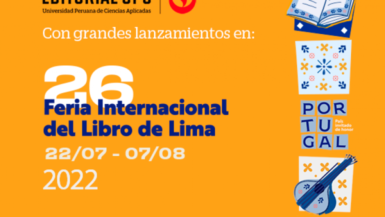 Editorial UPC regresa a la FIL Lima 2022 con grandes lanzamientos