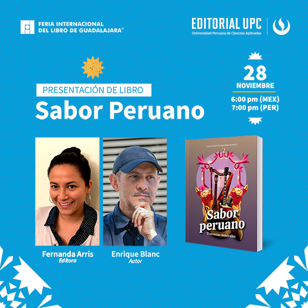 ‘Sabor peruano’, libro será presentado en la FIL Guadalajara