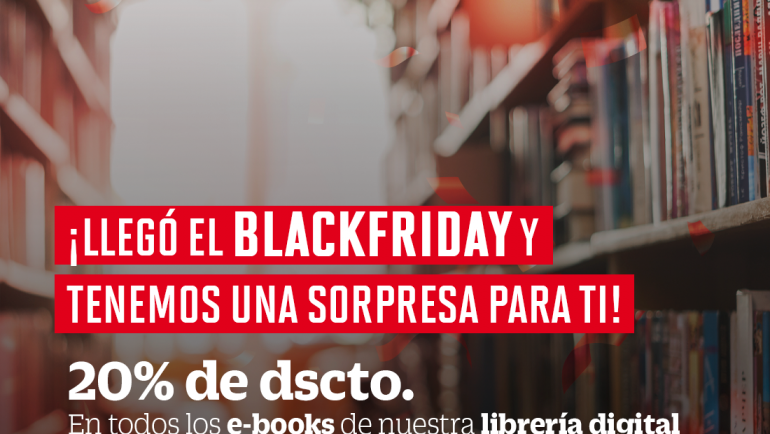 Black Friday en la Librería digital de Editorial UPC
