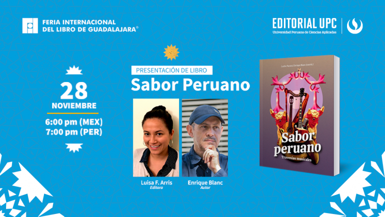 Presentación de libro «Sabor Peruano» en FIL Guadalajara