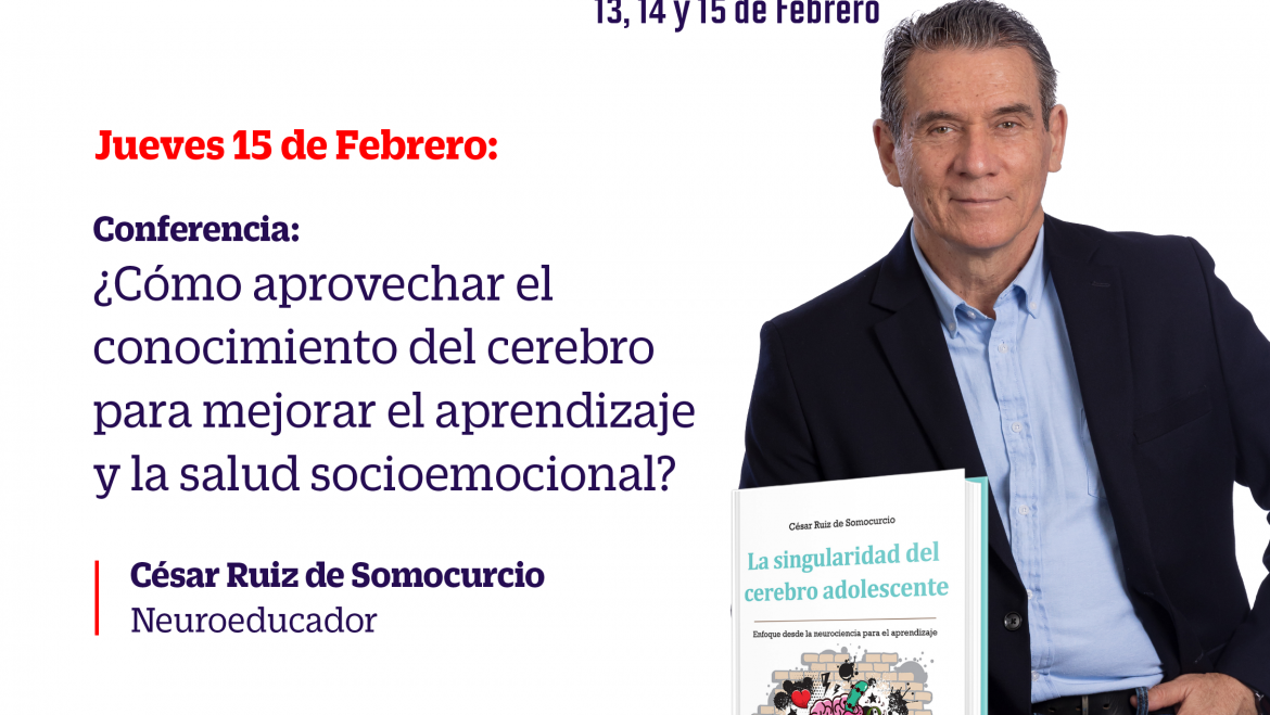 Destacado Neuroeducador Internacional, César Ruiz de Somocurcio, presentará conferencia en el Congreso Internacional de Educadores 2024