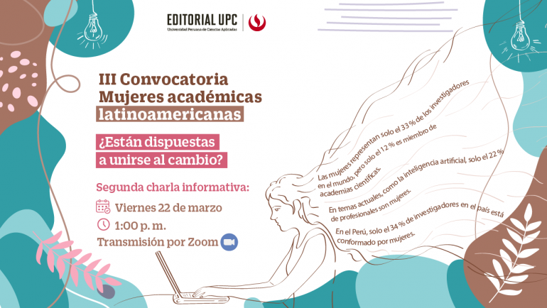 Segunda charla informativa: III Convocatoria Mujeres académicas latinoamericanas