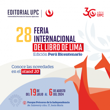Editorial UPC en la 28° Feria Internacional del Libro de Lima 2024