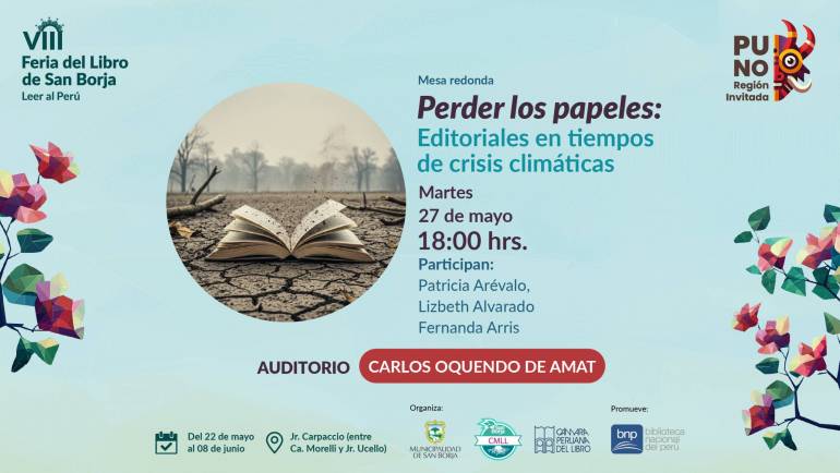 Perder los papeles. Editoriales en tiempos de crisis climáticas