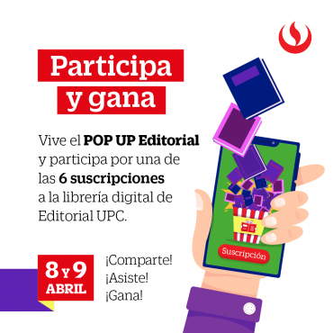 Participa y gana en el Pop Up Editorial de la Feria del Libro UPC 2026